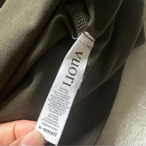 Vuori Halo Performance Pullover Hoodie Style #VW213 Olive Green Size XS - Picture 5 of 8